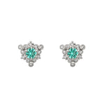 “fleurs”<br>Emerald Earrings<br>エメラルドピアス<br>（1552E）