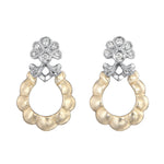 “Horseshoe”<br>Diamond Earrings<br>ダイヤモンドピアス<br>（1478A）