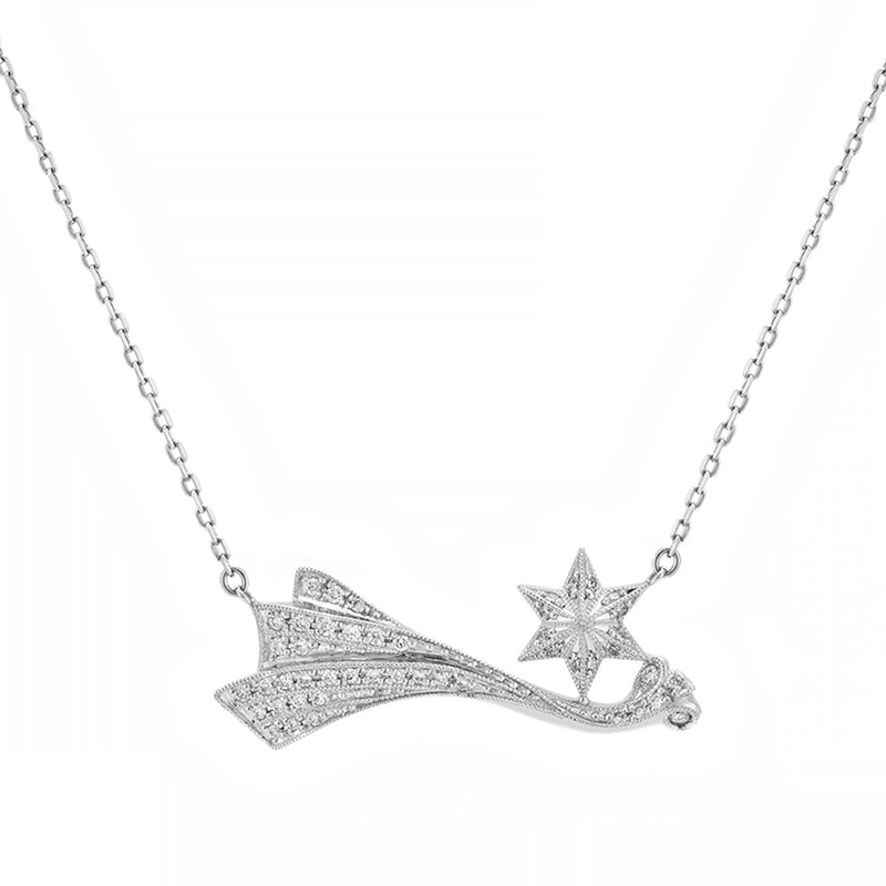 “mon rêve”<br>Diamond Necklace<br>ダイヤモンドネックレス<br>（1378A）