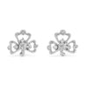 “Trois Feuilles”<br>Diamond Earrings<br>ダイヤモンドピアス<br>（1047A）