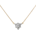 “fleurs”<br> Diamond Necklace<br>ダイヤモンドネックレス<br>（1551A）