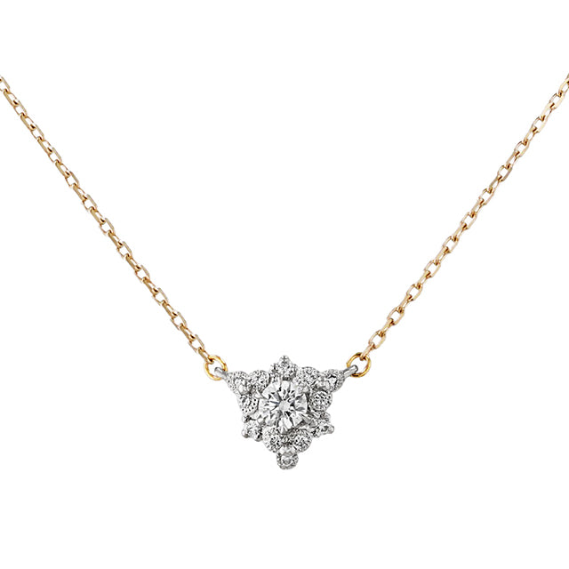 “fleurs”<br> Diamond Necklace<br>ダイヤモンドネックレス<br>（1551A）