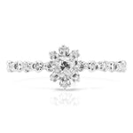 “snow crystal”<br>Graded Diamond Ring<br>ダイヤモンドリング<br>（853AOM2）