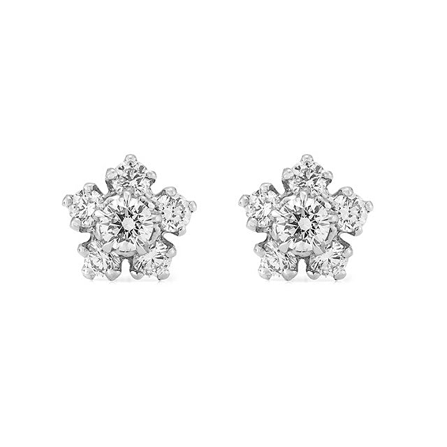 “Narcissus”<br>Diamond Earrings<br>ダイヤモンドピアス<br>（953D）