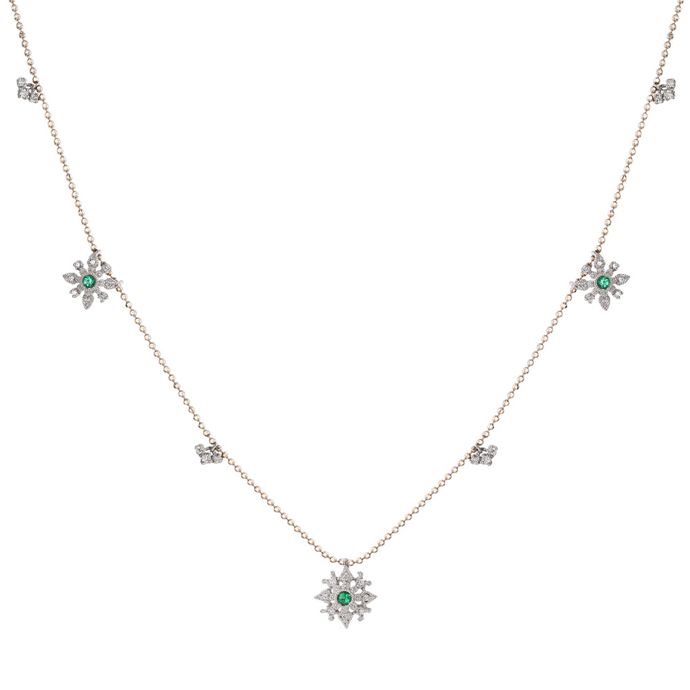 Emerald Necklaceエメラルドネックレス（1441B） – AbHeri オンライン