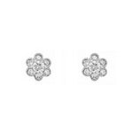 “fleurs”<br>Diamond Earrings<br>ダイヤモンドピアス<br>（1333A）