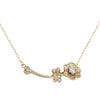 “Anemone”<br>Diamond Necklace<br>ダイヤモンドネックレス<br>（1517A）
