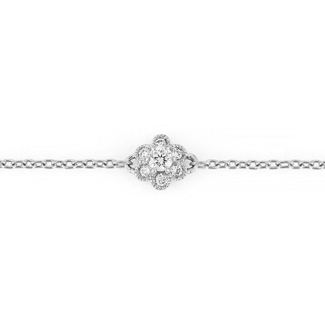 “fleurs”<br>Diamond Bracelet<br>ダイヤモンドブレスレット<br>（1334A）