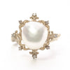 “CRADLE”<br>Pearl Ring<br>パールリング<br>（628D）