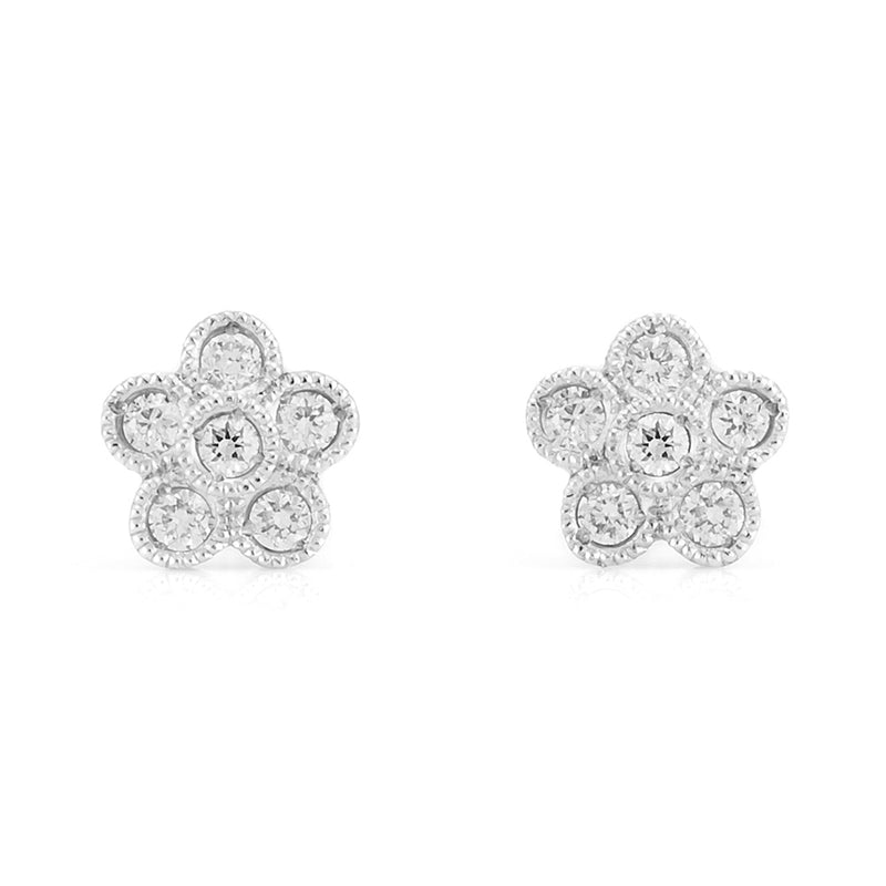 210C Diamond pierced-earrings – AbHeri オンラインショップ