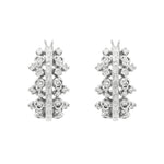 “reticella”<br>Diamond Earrings<br>ダイヤモンドピアス<br>（1423A）