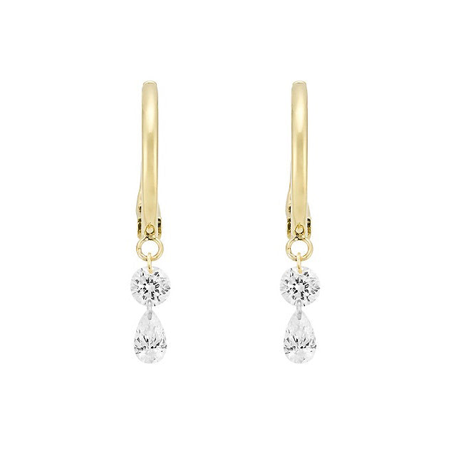 Diamond Earrings ダイヤモンドイヤリング （1308G） – AbHeri  