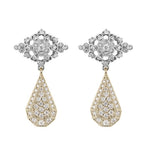 “fleurs”<br>Diamond Earrings<br>ダイヤモンドピアス<br>（1329A）