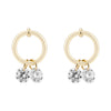 Diamond Earrings<br>ダイヤモンドピアス<br>（1148D） In Stock