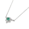 “fleurs”<br> Emerald Necklace<br>エメラルドネックレス<br>（1551E）