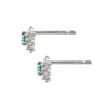 “fleurs”<br>Emerald Earrings<br>エメラルドピアス<br>（1552E）