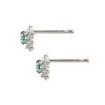 “fleurs”<br>Emerald Earrings<br>エメラルドピアス<br>（1552E）