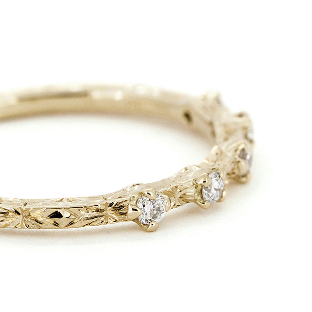 “starlight”<br>Diamond Ring, Small<br>ダイヤモンドリング S<br>（716B）