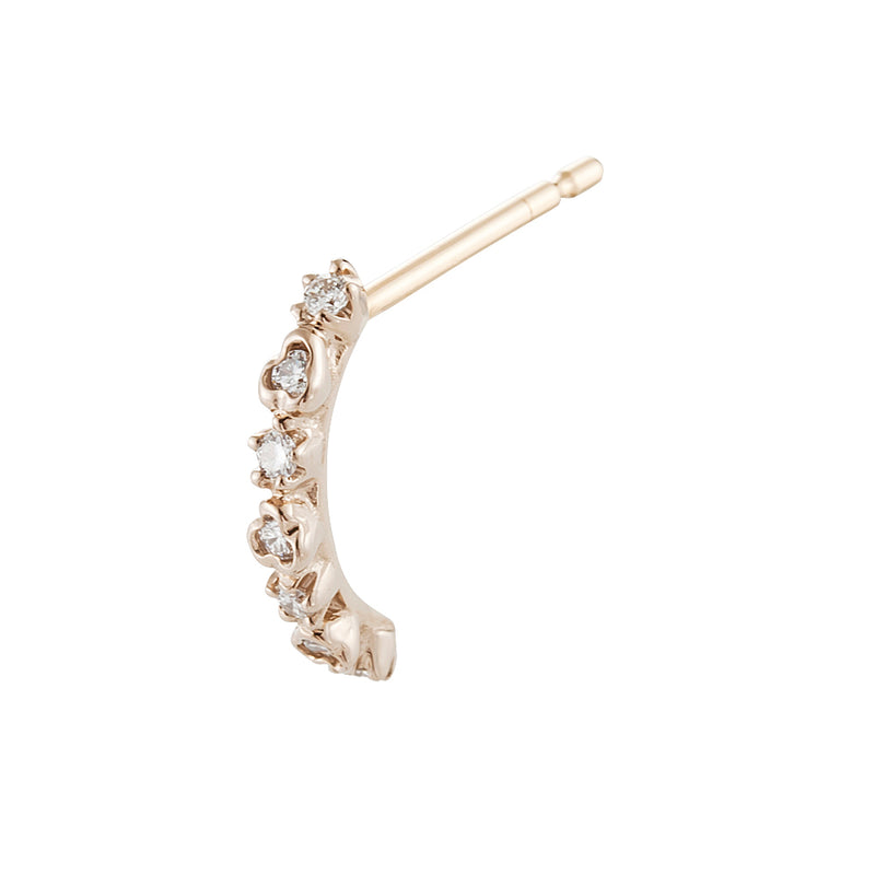 “reticella”<br>ダイヤモンドピアス<br>Diamond Earrings<br>（1102A）