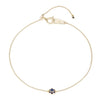 “fleurs”<br>Blue sapphire bracelet<br>ブルーサファイアブレスレット<br>（1334C）