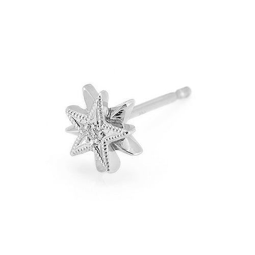 Diamond Earrings<br>ダイヤモンドピアス<br>（468A）片耳