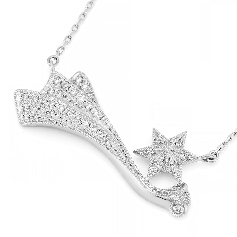 “mon rêve”<br>Diamond Necklace<br>ダイヤモンドネックレス<br>（1378A）