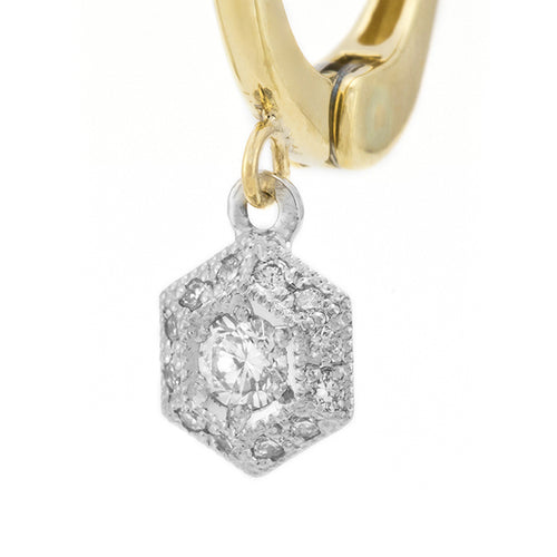 “six”<br>Diamond Earrings<br>ダイヤモンドイヤリング<br>（1453A）