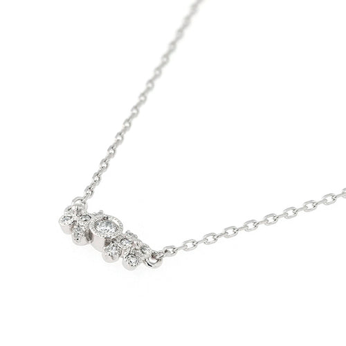 “bow”<br>Diamond Necklace<br>ダイヤモンドネックレス<br>（1508A）