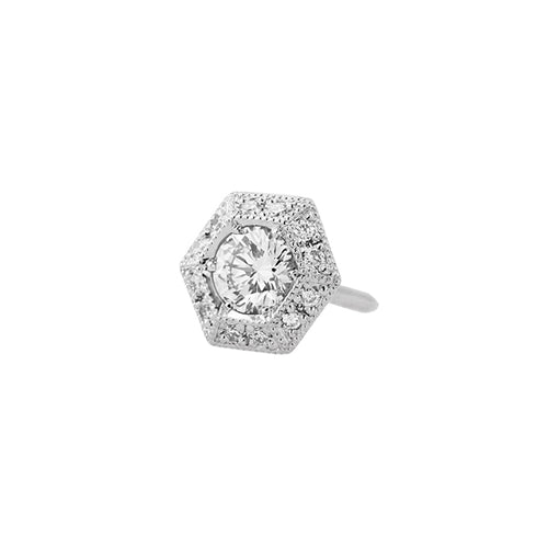 “six”<br>Diamond Brooch<br>ダイヤモンドブローチ<br>（1527A）