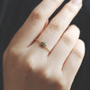 Tourmaline Chain-Ring<br>トルマリンチェーンリング<br>（1116D） In Stock