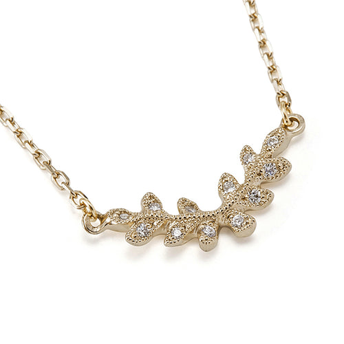 “Olive”<br>Diamond Necklace<br>ダイヤモンドネックレス<br>（1086A）