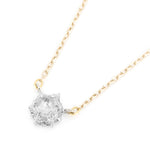 “calyx”<br>Diamond Necklace<br>ダイヤモンドネックレス<br>（986A）