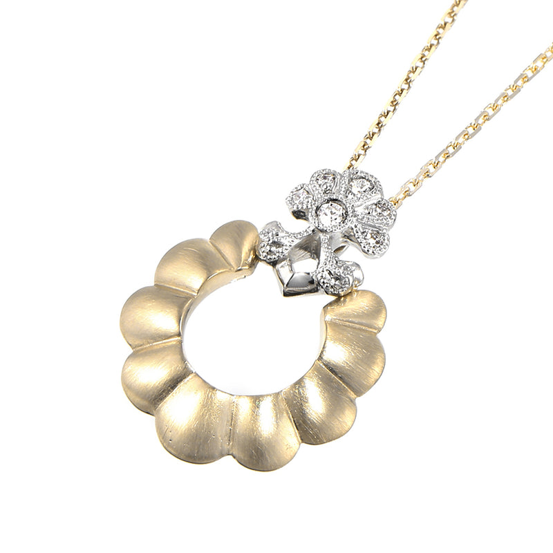 “Horseshoe”<br>Diamond Necklace<br>ダイヤモンドネックレス<br>（1471A）