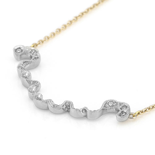 Noel en foret<br>Diamond Necklace<br>ダイヤモンドネックレス<br>（1019A）