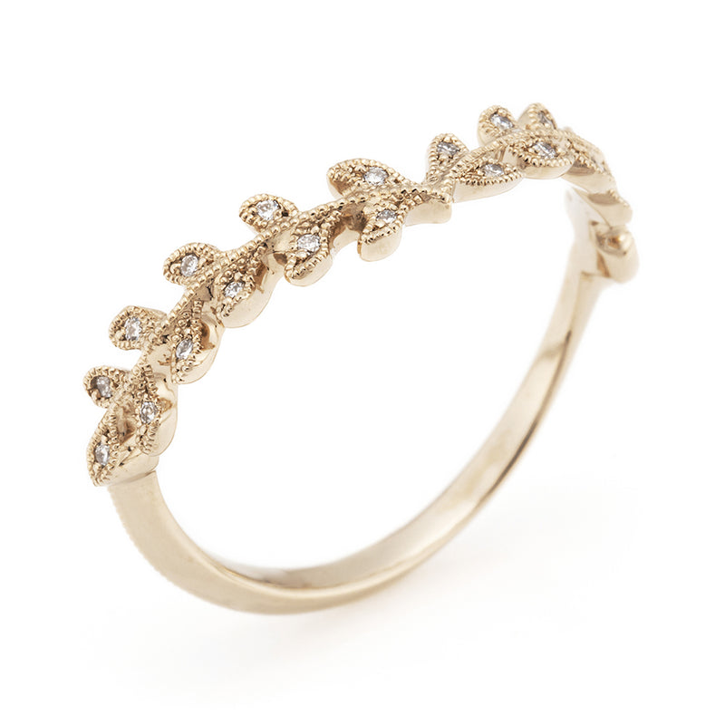 “Olive”<br>ダイヤモンドリング<br>Diamond Ring<br>（1085A） abheri-jpstore
