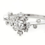 “snow crystal”<br>Graded Diamond Ring<br>ダイヤモンドリング<br>（851ARO2）