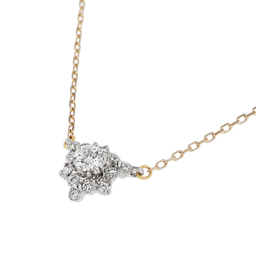 “fleurs”<br> Diamond Necklace<br>ダイヤモンドネックレス<br>（1551A）