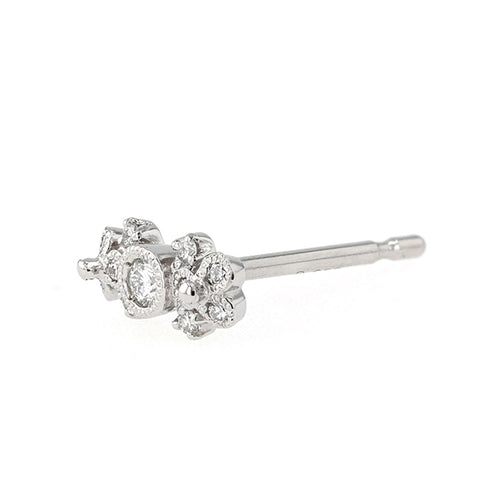“bow”<br>Diamond Earrings<br>ダイヤモンドピアス<br>（1509A）