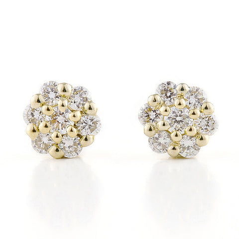 031R Diamond pierced-earrings – AbHeri オンラインショップ