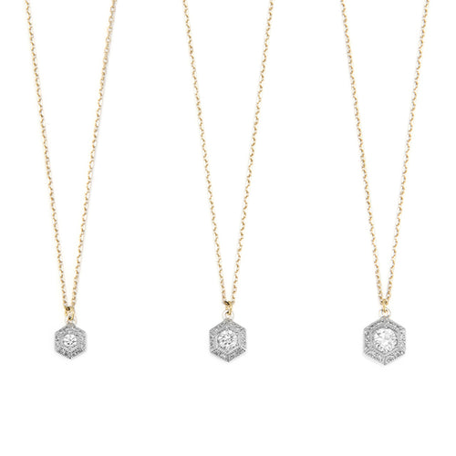 “six”<br>Diamond Necklace<br>ダイヤモンドネックレス<br>（1449A）