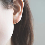 Birthstone Earrings<br> バースストーンピアス<br>（1035C）