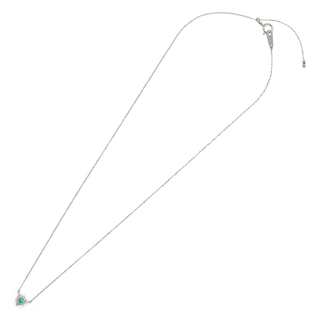“fleurs”<br> Emerald Necklace<br>エメラルドネックレス<br>（1551E）