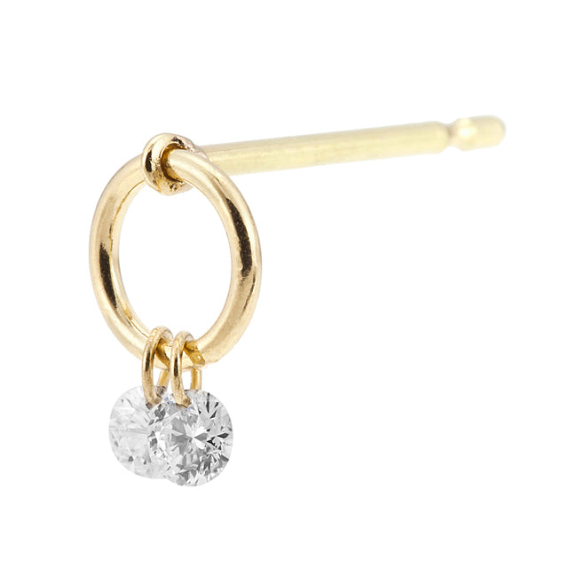 Diamond Earrings<br>ダイヤモンドピアス<br>（1148D） In Stock