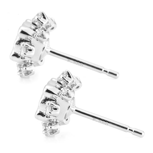 Blue Sapphire Earrings<br>ブルーサファイアピアス<br>（1195C）