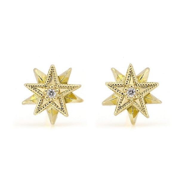 468A Diamond pierced-earrings – AbHeri オンラインショップ