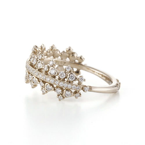 “reticella”<br>Half Eternity<br>Diamond Ring<br>ダイヤモンドリング<br>（1098A）