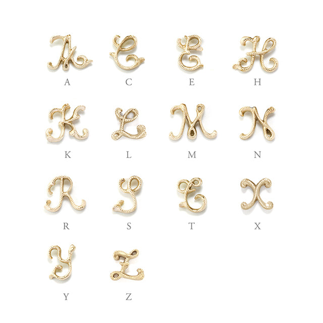 Initial Pin Brooch イニシャルピンブローチ （1052A） – AbHeri 公式