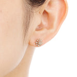 “Sunset Mirage”<br>Diamond Earrings<br>ダイヤモンドピアス<br>（925A）