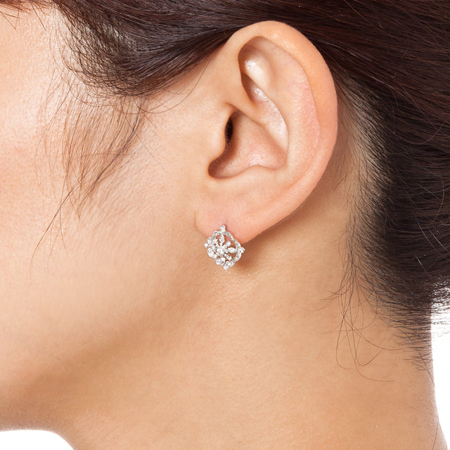 “DAMASK”<br>Diamond Earrings<br>ダイヤモンドピアス <br>（1169A）