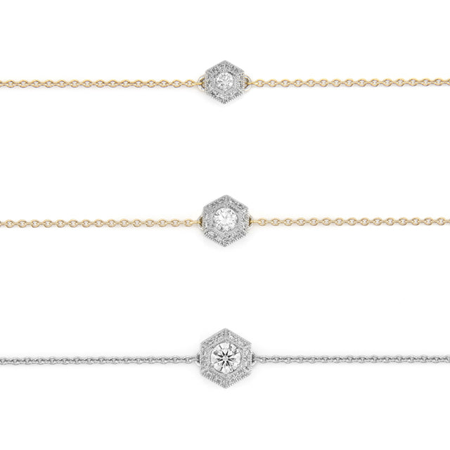 “six”<br>Diamond Bracelet<br>ダイヤモンドブレスレット<br>1456A